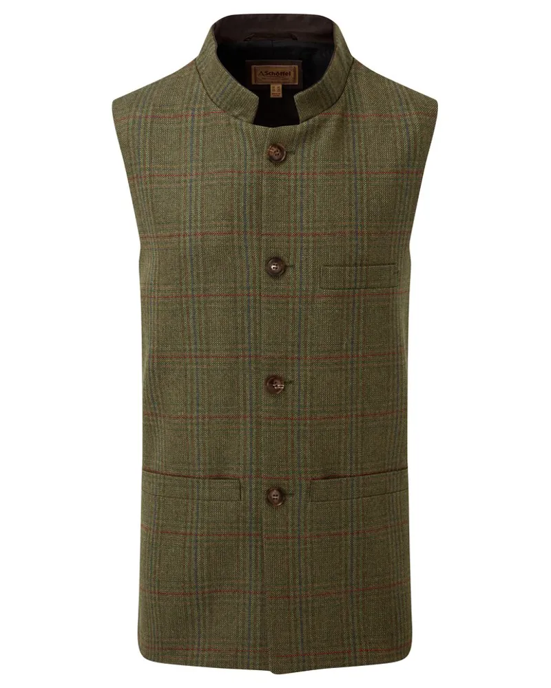 Schoffel Nehru Waistcoat Buckingham
